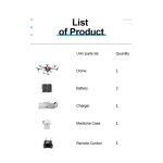 drone for corps with lots of components
