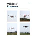 drone for corps with operation exhibition