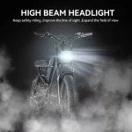 high quality electric bike with strong front light