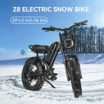 high quality electric bike wtih fat tires for snow