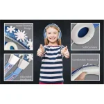 economic girl headphones with soft ear cushions