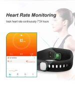 S4 Smart Bluetooth Wristband with Heart Rate - Image 7