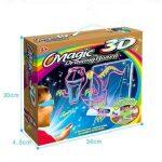 Magic Glow Draw Board with Neon Markers - Image 10