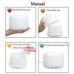 Essential Oil Diffuser, Aroma Mister and Ultrasonic Air Humidifier (300 ML) - Image 6