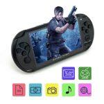 X9 5.0 Inch 32 BIT handheld Game Player & MP4 Video Player