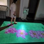 interactive portable system with a lot of games and effects