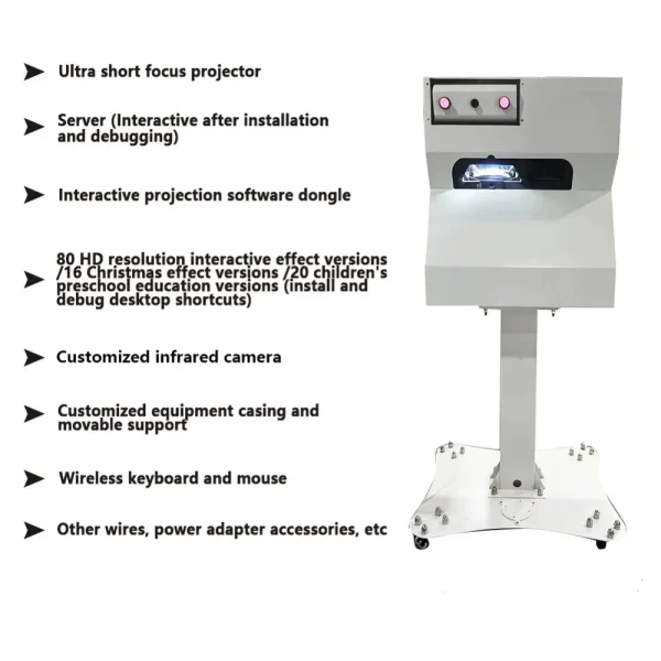 Portable Interactive Floor Projection System