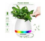 Smart Speaker Bluetooth Flowerpot with Touch Sensor