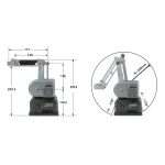 Compact size robotic arm