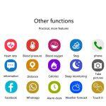 CF007 Smart Bluetooth Watch with Heart Rate and Blood Pressure - Image 12