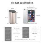 Waterless essential oil diffuser with small dimensions