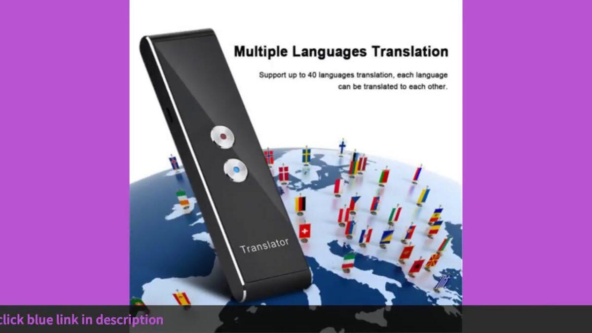 T8 Real Time Smart Voice Translator (40 Languages) - Image 10