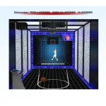 basketball interactive projection with sensors