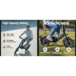 foldable electric bike with a high-capacity battery