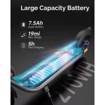 electric scooter with a robust battery