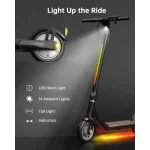 electric scooter with multiple LED