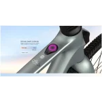 electric bike with simple dash controls