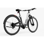 electric bike with a carbon fiber frame