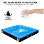 waterproof dance floor with LED