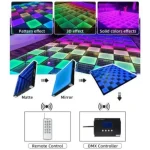 dance floor with wireless dmx control