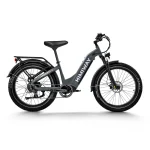 electric bike with a sturdy frame