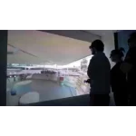 3D projector for virtual tours in real locations