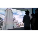 3D holographic projector for virtual tours