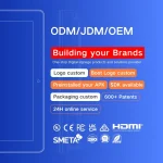 wall-mounted touchscreen panel