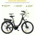 electric bike with trekking frame