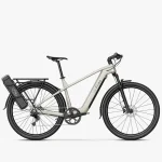 electric bike with a battery mounting kit