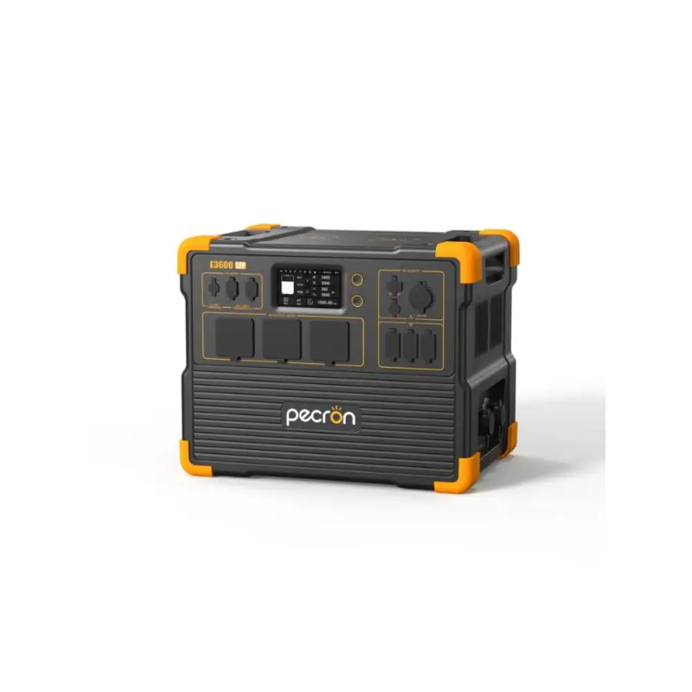 PECRON E3600LFP Expandable Portable Power Station 3600W fast charging power station