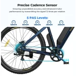 electric bike with five pedal assist levels