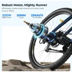 electric bike with a strong motor