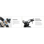 electric bike with a powerful hub motor