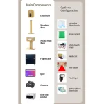 wooden photobooth stand