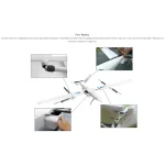 electric fixed wing drone