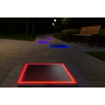 illuminated floor panel