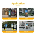 wall mounted outdoor screen