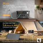 portable power generator ideal for camping and outdoor activities